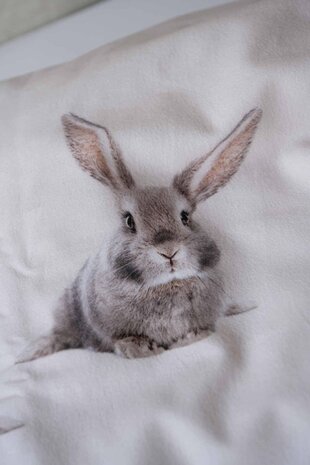 Snurk dekbedovertrek Bunny flanel