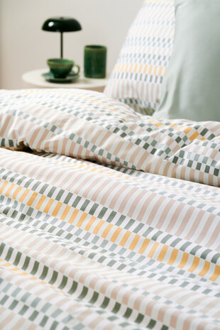 Loco aqua-geel satin