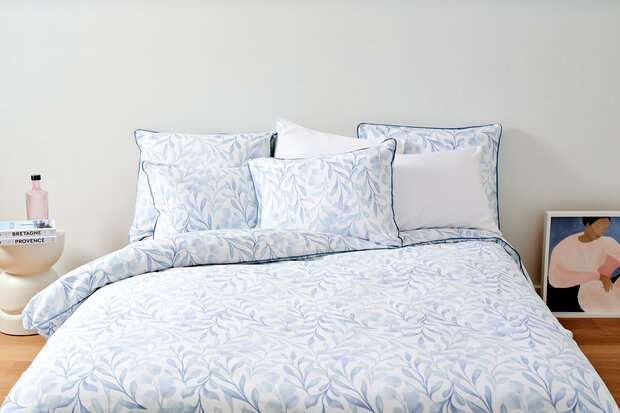 Logy blauw satin