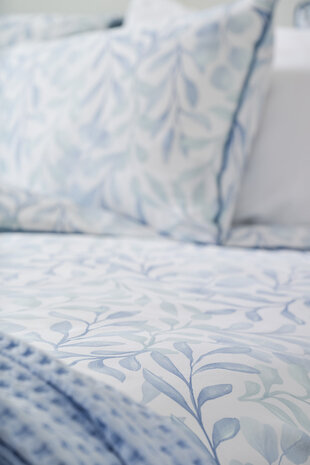 Logy blauw satin