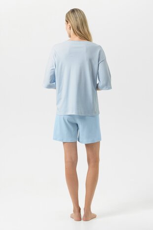 Pyjamashort blauw Mey 