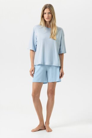Pyjamashort blauw Mey 