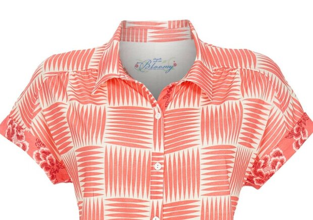 Nachtkleed Abstract koraal Ringella 