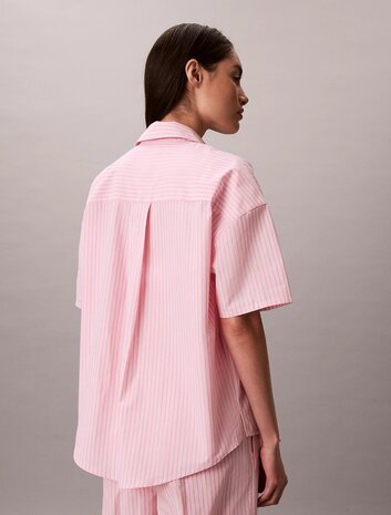 Pyjamaset met broek van poplinkatoen