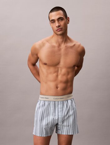 Pyjamashort van poplinkatoen