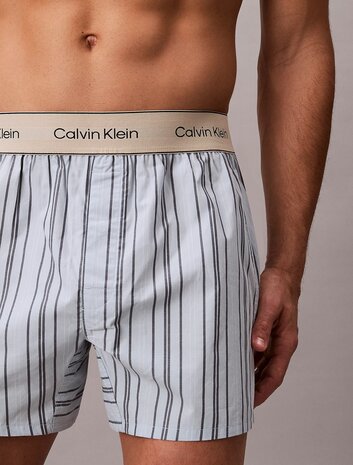 Pyjamashort van poplinkatoen