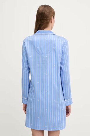 Nachthemd LRL blauw Lauren Ralph Lauren
