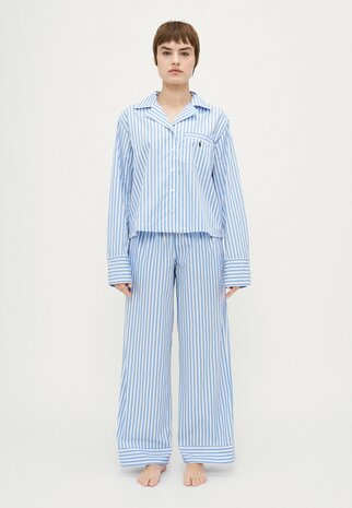 Polo dames gestreepte pyjamaset 