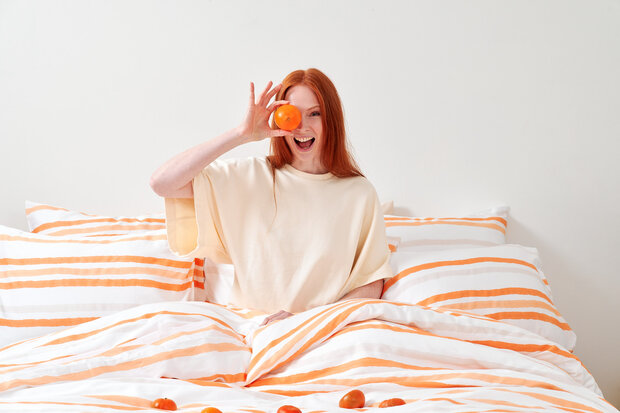 Culti oranje satijn