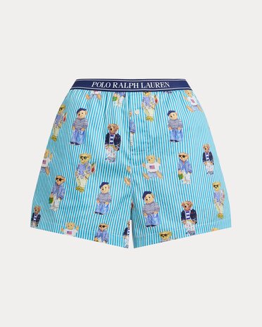 Katoenen boxershort met Polo Bear