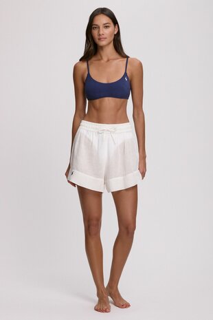 Boyfriend short Ralph Lauren Creme wit