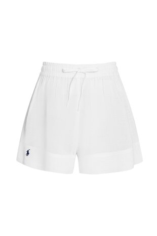 Boyfriend short Ralph Lauren Creme wit