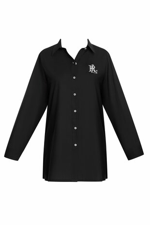 Strandjurk Lauren Ralph Lauren Logo Embroidered Black