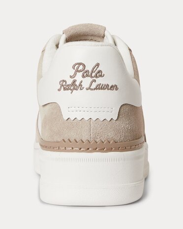 Masters Court leren sneaker Milkshake