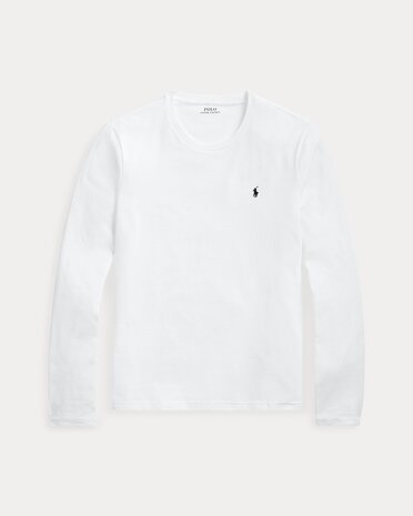 Wit T-shirt Polo Ralph Lauren lange mouw