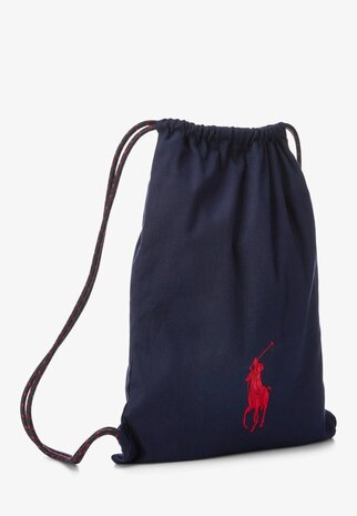 Gym tas blauw Polo Ralph Lauren