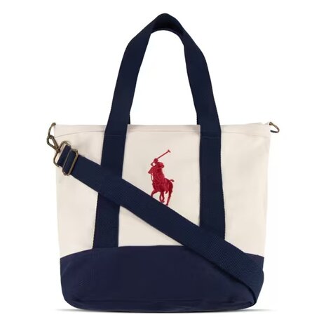 Polo Player Tote blauw