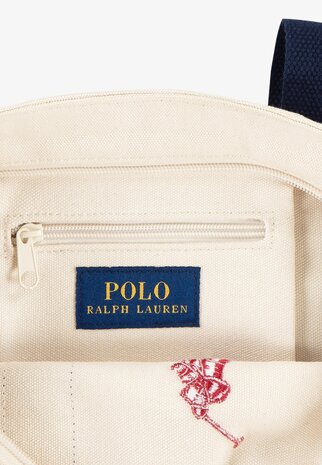 Polo Player Tote blauw