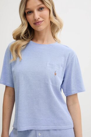 Oxford T-shirt en boxershort Polo Ralph Lauren blauw
