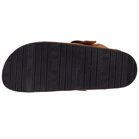 Open Dames pantoffel camel Isotoner