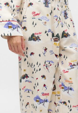 Madison doorknoop pyjama flanel