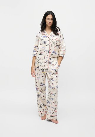 Madison doorknoop pyjama flanel