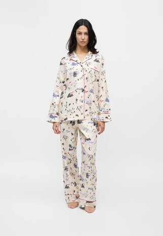 Madison doorknoop pyjama flanel
