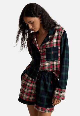 Pyjamashort flanel Polo Ralph Lauren