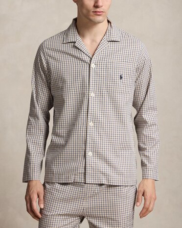 Katoen pyjama Polo Ralph Lauren monogramprint