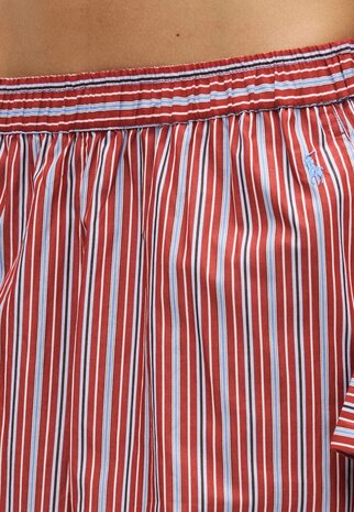 Madison doorknoop pyjama Polo stripe