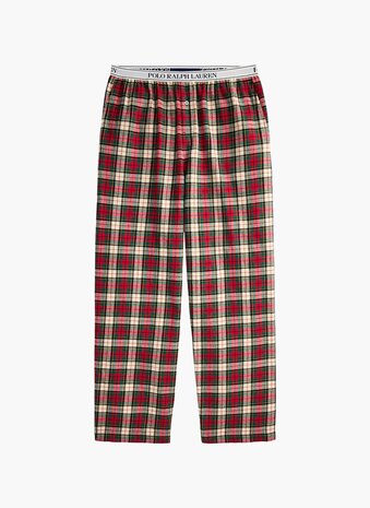 Flanellen pyjamabroek Polo Ralph Lauren