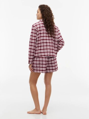 Flanellen pyjamashort Tommy Hilfiger