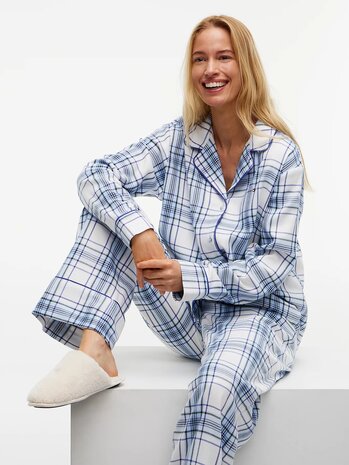 Flanellen pyjama Tommy Hilfiger