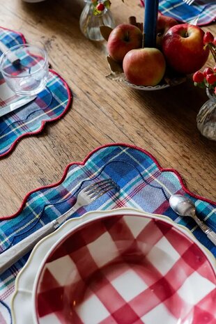 &Eacute;mile navy - placemats (Set van 4)