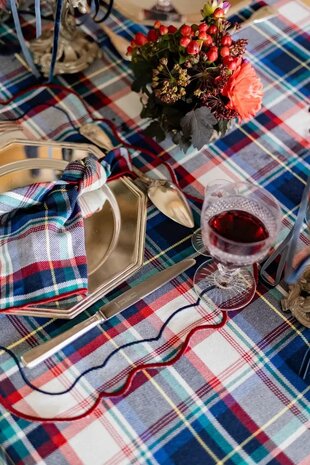 &Eacute;mile navy - placemats (Set van 4)