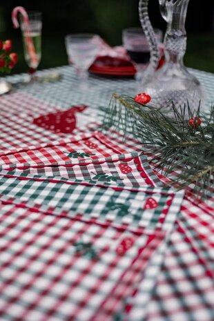 ANATOLE red - placemat (Set van 4)