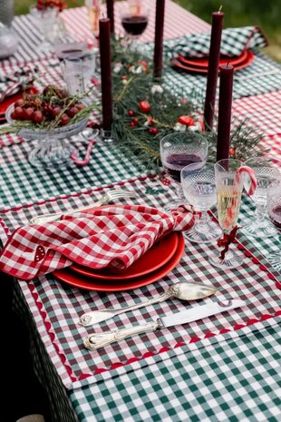 ANATOLE red - placemat (Set van 4)